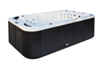 Piscină spa cu hidromasaj și aeromasaj