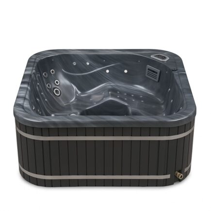 ciubar acryl 8 persoane green marble