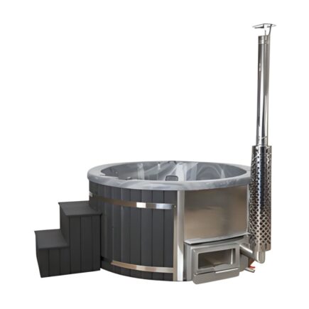 Ciubăr rotund LUXURY cu skimmer integrat – 4-6 persoane