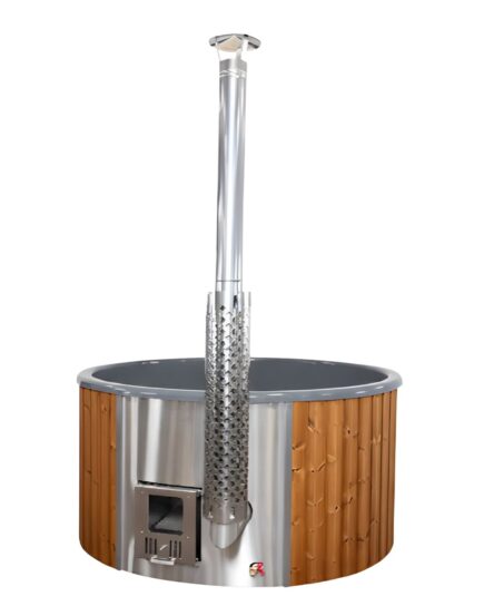 Ciubăr rotund din fibră de sticlă pentru 4–6 persoane – ediție limitată Black Friday