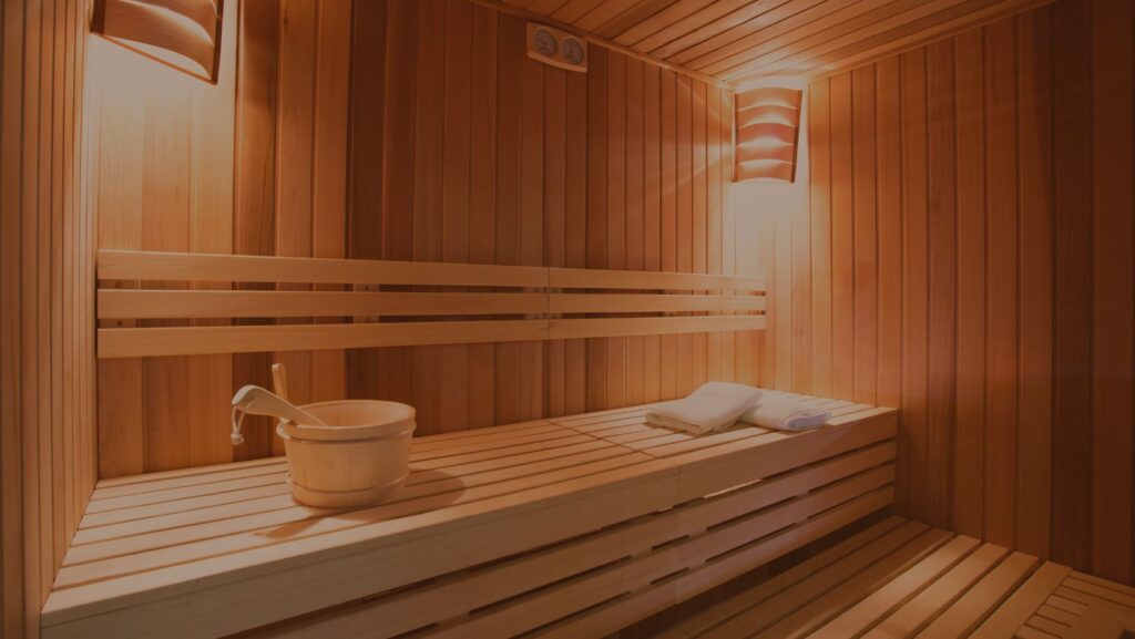 panouri radiante in sauna cu infrarosu